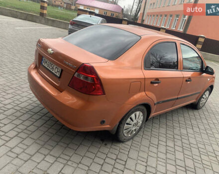 Оранжевый Шевроле Авео, объемом двигателя 1.5 л и пробегом 205 тыс. км за 3000 $, фото 2 на Automoto.ua