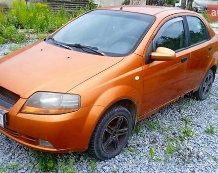 Оранжевый Шевроле Авео, объемом двигателя 1.5 л и пробегом 400 тыс. км за 2300 $, фото 1 на Automoto.ua