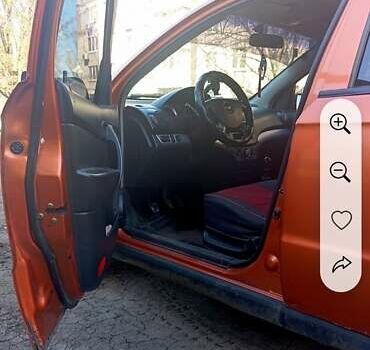 Оранжевый Шевроле Авео, объемом двигателя 1.5 л и пробегом 180 тыс. км за 2700 $, фото 8 на Automoto.ua