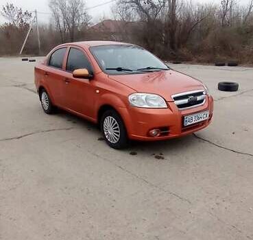 Оранжевый Шевроле Авео, объемом двигателя 1.5 л и пробегом 250 тыс. км за 3550 $, фото 3 на Automoto.ua