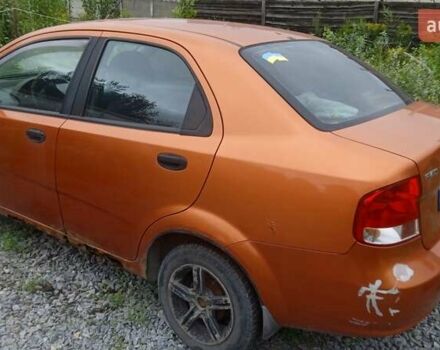 Оранжевый Шевроле Авео, объемом двигателя 1.5 л и пробегом 400 тыс. км за 2300 $, фото 3 на Automoto.ua