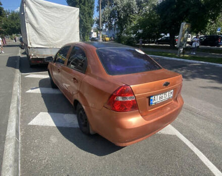 Оранжевый Шевроле Авео, объемом двигателя 1.5 л и пробегом 440 тыс. км за 2400 $, фото 2 на Automoto.ua