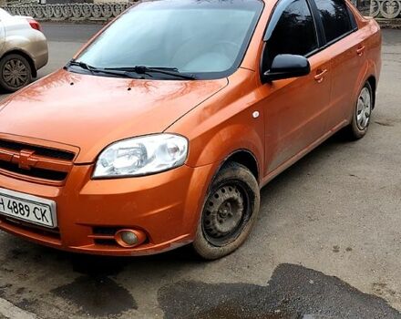 Оранжевый Шевроле Авео, объемом двигателя 1.6 л и пробегом 150 тыс. км за 2700 $, фото 3 на Automoto.ua
