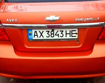 Оранжевый Шевроле Авео, объемом двигателя 1.6 л и пробегом 110 тыс. км за 3600 $, фото 1 на Automoto.ua
