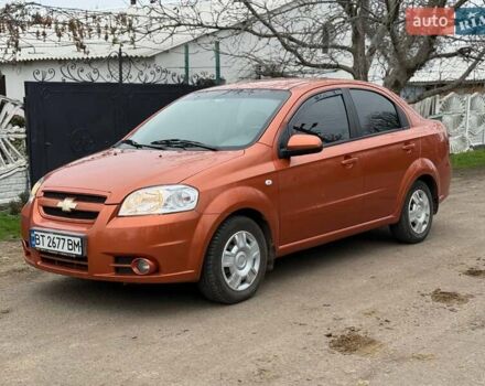 Оранжевый Шевроле Авео, объемом двигателя 1.6 л и пробегом 42 тыс. км за 5200 $, фото 1 на Automoto.ua
