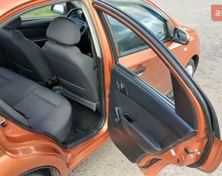 Оранжевый Шевроле Авео, объемом двигателя 1.5 л и пробегом 250 тыс. км за 3500 $, фото 10 на Automoto.ua