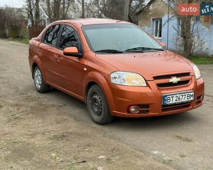 Оранжевый Шевроле Авео, объемом двигателя 1.6 л и пробегом 42 тыс. км за 5200 $, фото 2 на Automoto.ua