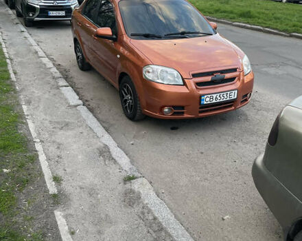 Оранжевый Шевроле Авео, объемом двигателя 1.6 л и пробегом 108 тыс. км за 4650 $, фото 2 на Automoto.ua