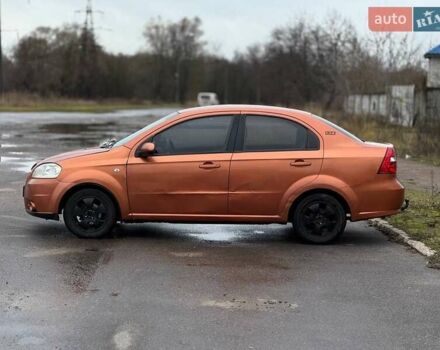 Оранжевый Шевроле Авео, объемом двигателя 1.6 л и пробегом 294 тыс. км за 2350 $, фото 1 на Automoto.ua