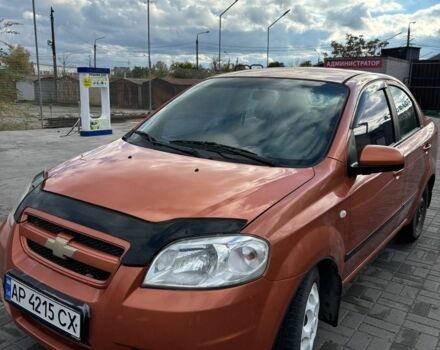 Оранжевый Шевроле Авео, объемом двигателя 1.6 л и пробегом 203 тыс. км за 3700 $, фото 1 на Automoto.ua