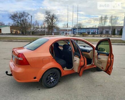 Оранжевый Шевроле Авео, объемом двигателя 1.6 л и пробегом 180 тыс. км за 4800 $, фото 13 на Automoto.ua