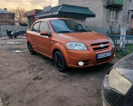 Оранжевый Шевроле Авео, объемом двигателя 1.6 л и пробегом 131 тыс. км за 4700 $, фото 3 на Automoto.ua
