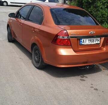 Оранжевый Шевроле Авео, объемом двигателя 1.6 л и пробегом 180 тыс. км за 3000 $, фото 4 на Automoto.ua