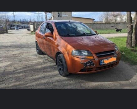 Оранжевый Шевроле Авео, объемом двигателя 1 л и пробегом 350 тыс. км за 1700 $, фото 1 на Automoto.ua