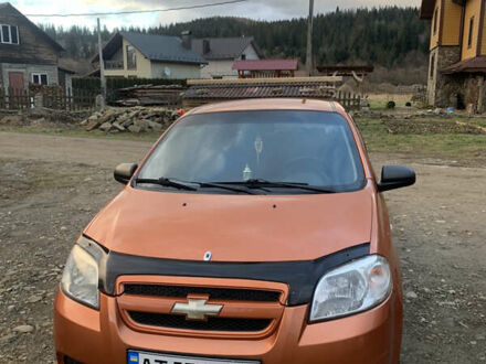 Оранжевый Шевроле Авео, объемом двигателя 1.6 л и пробегом 168 тыс. км за 3600 $, фото 1 на Automoto.ua