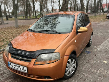 Оранжевый Шевроле Авео, объемом двигателя 1.5 л и пробегом 217 тыс. км за 2850 $, фото 1 на Automoto.ua
