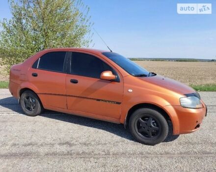 Оранжевый Шевроле Авео, объемом двигателя 1.5 л и пробегом 381 тыс. км за 2200 $, фото 1 на Automoto.ua