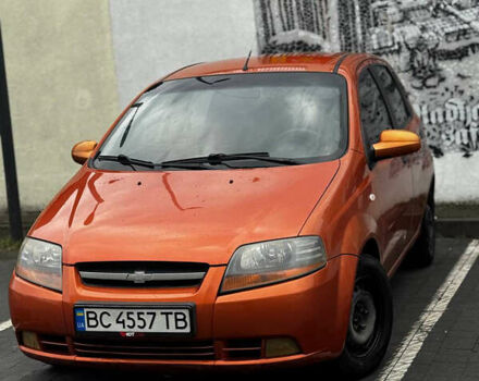 Оранжевый Шевроле Авео, объемом двигателя 1.5 л и пробегом 190 тыс. км за 3000 $, фото 1 на Automoto.ua
