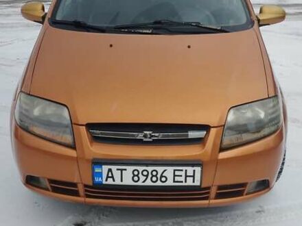Оранжевый Шевроле Авео, объемом двигателя 1.5 л и пробегом 351 тыс. км за 3000 $, фото 1 на Automoto.ua