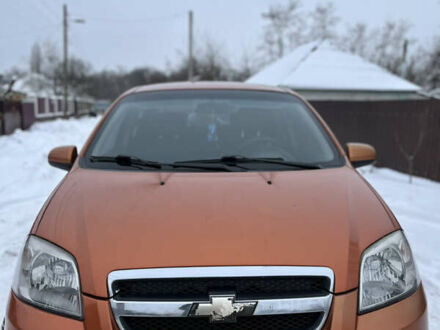 Оранжевый Шевроле Авео, объемом двигателя 1.5 л и пробегом 221 тыс. км за 3400 $, фото 1 на Automoto.ua