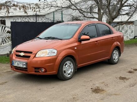 Оранжевый Шевроле Авео, объемом двигателя 1.6 л и пробегом 42 тыс. км за 5200 $, фото 1 на Automoto.ua