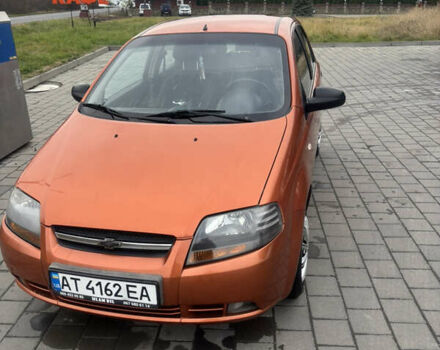 Оранжевый Шевроле Авео, объемом двигателя 1.15 л и пробегом 167 тыс. км за 2700 $, фото 1 на Automoto.ua