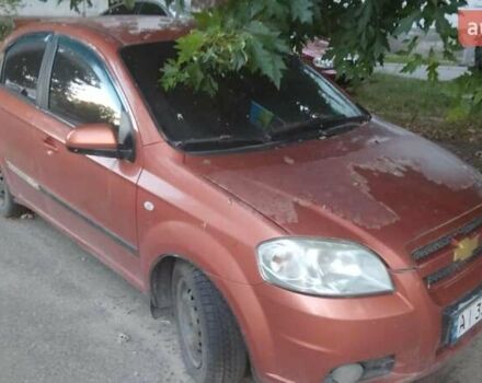 Оранжевый Шевроле Авео, объемом двигателя 1.6 л и пробегом 200 тыс. км за 1450 $, фото 1 на Automoto.ua