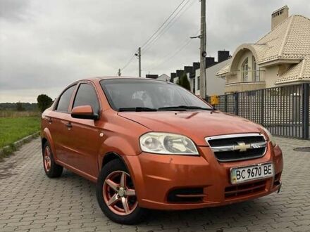 Оранжевый Шевроле Авео, объемом двигателя 1.5 л и пробегом 187 тыс. км за 2250 $, фото 1 на Automoto.ua