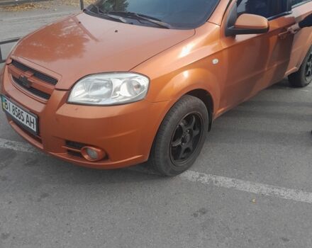 Оранжевый Шевроле Авео, объемом двигателя 1.6 л и пробегом 424 тыс. км за 3350 $, фото 1 на Automoto.ua