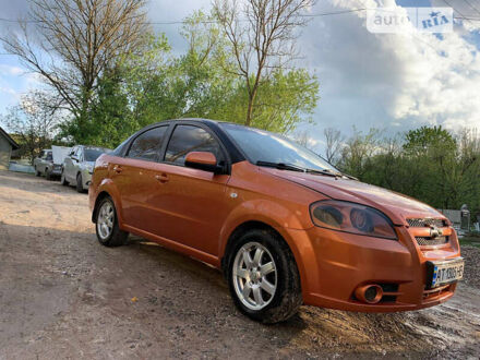 Оранжевый Шевроле Авео, объемом двигателя 1.6 л и пробегом 198 тыс. км за 3995 $, фото 1 на Automoto.ua