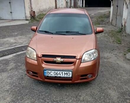 Оранжевый Шевроле Авео, объемом двигателя 1.6 л и пробегом 184 тыс. км за 3500 $, фото 1 на Automoto.ua