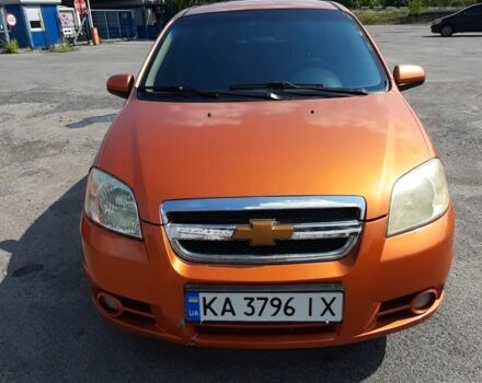 Помаранчевий Шевроле Авео, об'ємом двигуна 1.6 л та пробігом 244 тис. км за 3500 $, фото 1 на Automoto.ua