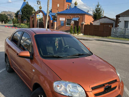 Оранжевый Шевроле Авео, объемом двигателя 1.6 л и пробегом 164 тыс. км за 4900 $, фото 1 на Automoto.ua