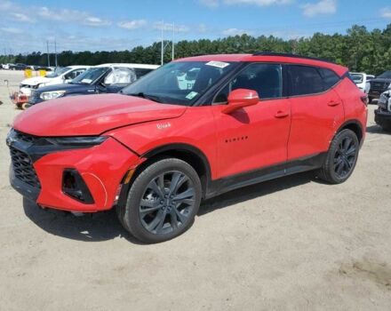 Шевроле Блейзер 2021 в Львове на Automoto.ua Красный Шевроле Блейзер, объемом двигателя 3.6 л и пробегом 87 тыс. км за 5500 $, фото 1 на Automoto.ua