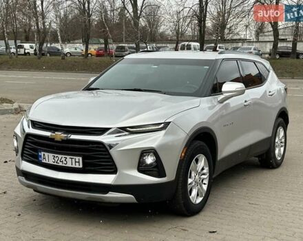 Серый Шевроле Блейзер, объемом двигателя 2.46 л и пробегом 95 тыс. км за 17900 $, фото 1 на Automoto.ua