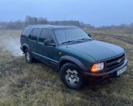 Зеленый Шевроле Блейзер, объемом двигателя 4.3 л и пробегом 400 тыс. км за 2200 $, фото 1 на Automoto.ua
