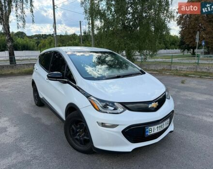 Білий Шевроле Bolt EV, об'ємом двигуна 0 л та пробігом 137 тис. км за 13500 $, фото 1 на Automoto.ua
