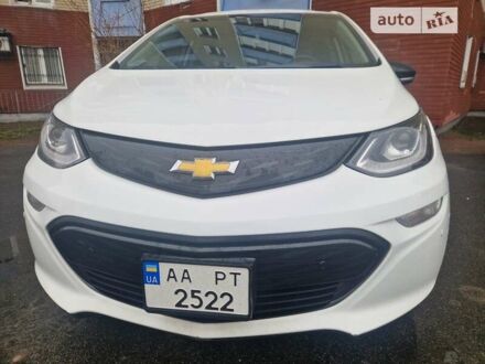 Білий Шевроле Bolt EV, об'ємом двигуна 0 л та пробігом 65 тис. км за 19000 $, фото 1 на Automoto.ua