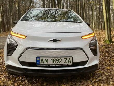 Білий Шевроле Bolt EV, об'ємом двигуна 0 л та пробігом 26 тис. км за 18500 $, фото 1 на Automoto.ua