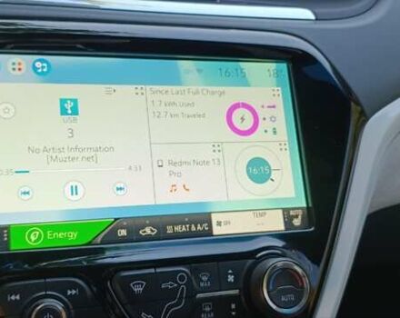 Черный Шевроле Bolt EV, объемом двигателя 0 л и пробегом 110 тыс. км за 13700 $, фото 29 на Automoto.ua