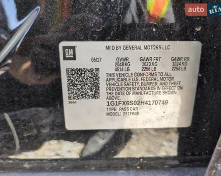 Черный Шевроле Bolt EV, объемом двигателя 0 л и пробегом 140 тыс. км за 13999 $, фото 12 на Automoto.ua