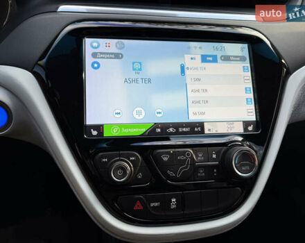 Чорний Шевроле Bolt EV, об'ємом двигуна 0 л та пробігом 42 тис. км за 15300 $, фото 12 на Automoto.ua