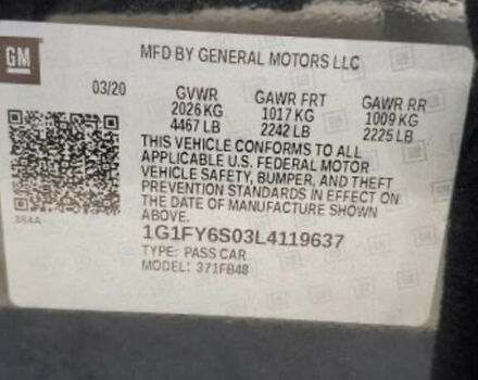 Черный Шевроле Bolt EV, объемом двигателя 0 л и пробегом 85 тыс. км за 16500 $, фото 4 на Automoto.ua