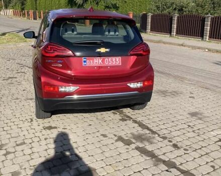 Червоний Шевроле Bolt EV, об'ємом двигуна 0 л та пробігом 47 тис. км за 14400 $, фото 1 на Automoto.ua
