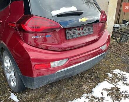 Красный Шевроле Bolt EV, объемом двигателя 0 л и пробегом 65 тыс. км за 6700 $, фото 1 на Automoto.ua