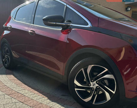 Шевроле Bolt EV 2022 в Тернополе на Automoto.ua Красный Шевроле Bolt EV, объемом двигателя 0 л и пробегом 59 тыс. км за 15500 $, фото 5 на Automoto.ua