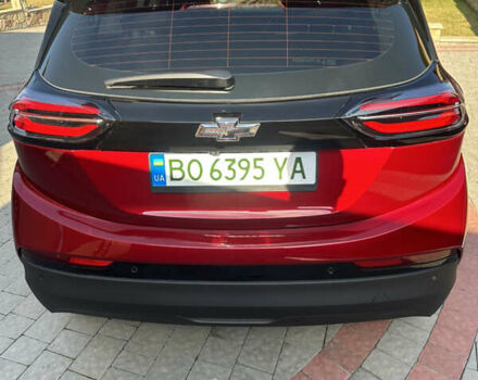 Шевроле Bolt EV 2022 в Тернополе на Automoto.ua Красный Шевроле Bolt EV, объемом двигателя 0 л и пробегом 59 тыс. км за 15500 $, фото 6 на Automoto.ua