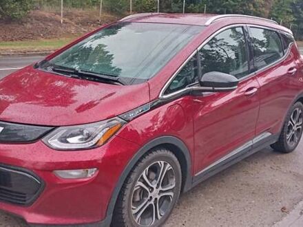 Червоний Шевроле Bolt EV, об'ємом двигуна 0 л та пробігом 377 тис. км за 14475 $, фото 1 на Automoto.ua