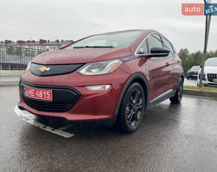 Красный Шевроле Bolt EV, объемом двигателя 0 л и пробегом 221 тыс. км за 12300 $, фото 1 на Automoto.ua