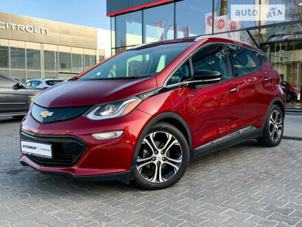 Красный Шевроле Bolt EV, объемом двигателя 0 л и пробегом 83 тыс. км за 20499 $, фото 1 на Automoto.ua